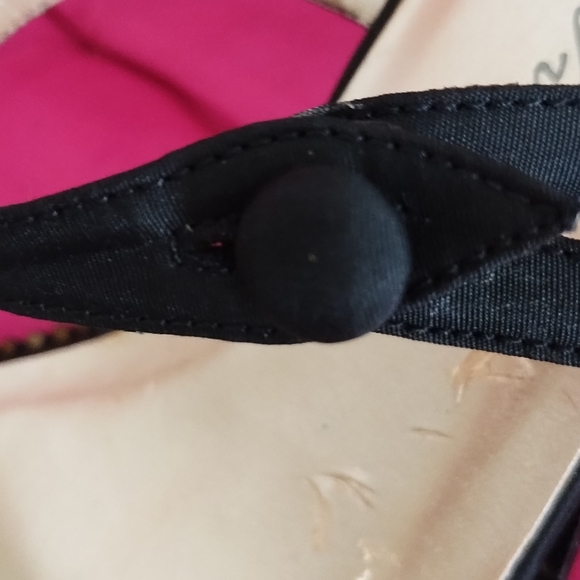 Black rhinestone sandal - Picture 3 of 7